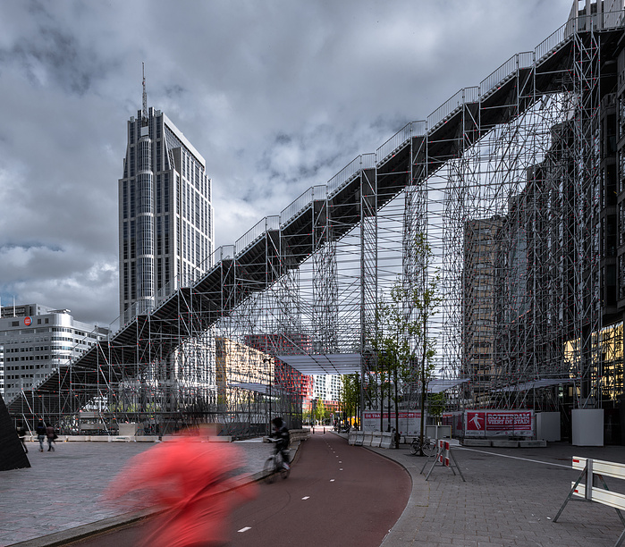 sebastian van damme architecture architectuur architect photography fotografie photo foto photographer fotograaf exterieur build bouw detail Rotterdam DeTrap MVRDV Stairs Kriterion Maaskant Centraal Station svd_fotografie