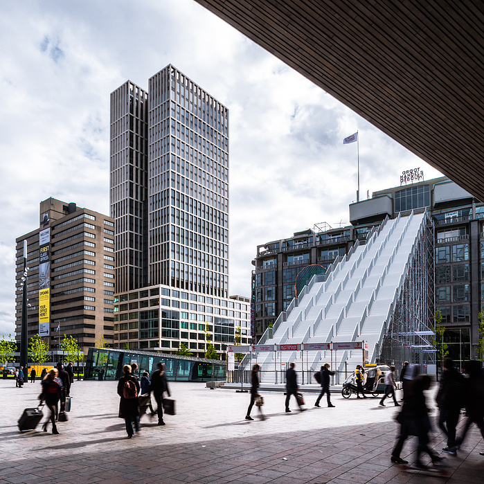 sebastian van damme architecture architectuur architect photography fotografie photo foto photographer fotograaf exterieur build bouw detail Rotterdam DeTrap MVRDV Stairs Kriterion Maaskant Centraal Station svd_fotografie