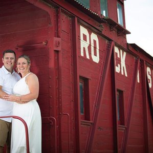 Wedding photography at Rock Rapids, Iowa. 