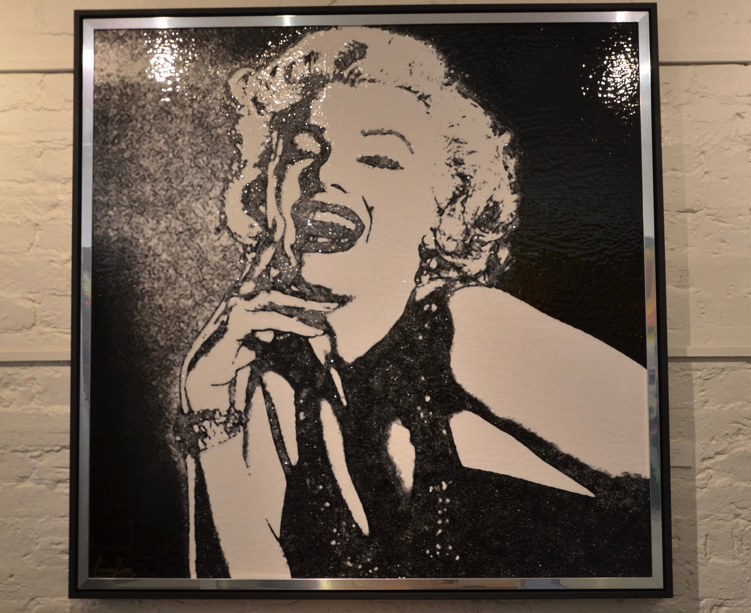 Dimond girls,  105 X 105cm, Mixed Media