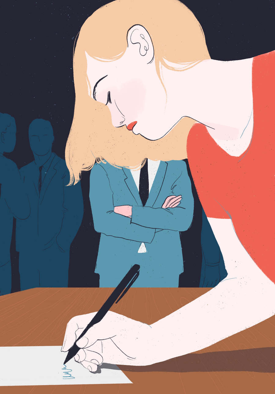 Sexual Harassment in the Workplace
Client: Djøfbladet (Denmark)
AD: Håkan Rossing