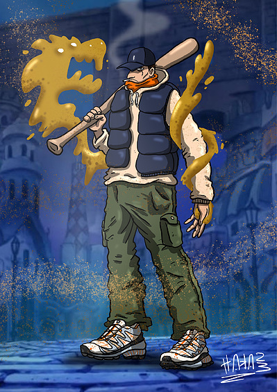 Dela-onepiece-luffy-devilfruit-digital-portrait-illustration-ttaka-marrazkilari