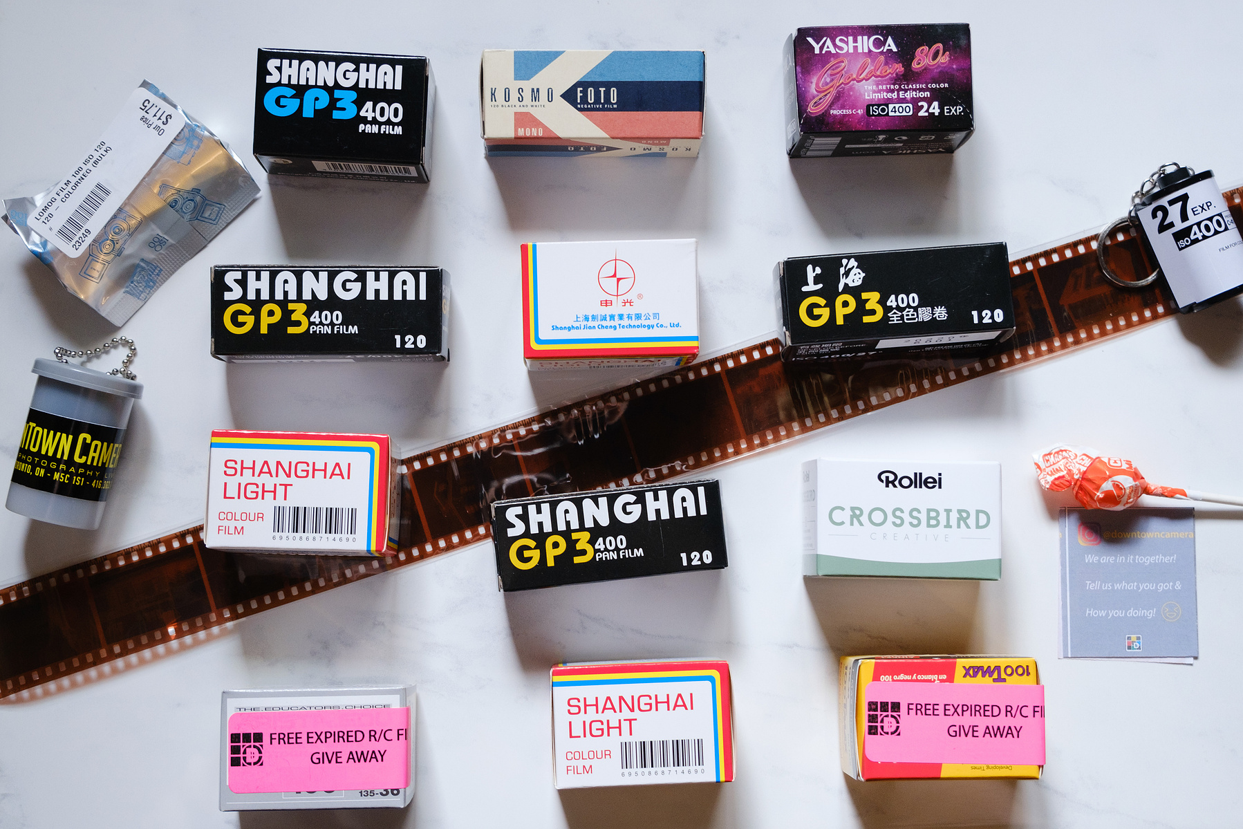 35mm and 120mm film from Downtown Camera