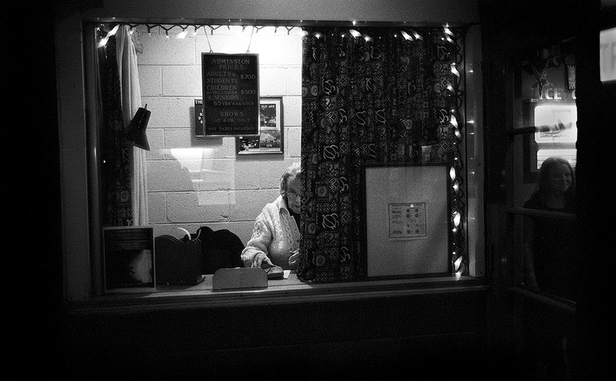 Strand Theatre is a film theatre located in, Beaverton Ontario and is one of the last ones standing in Canada. Ticket Booth
