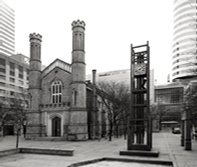 Duotone black and white prints