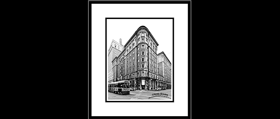 Black and white pictures of Toronto
