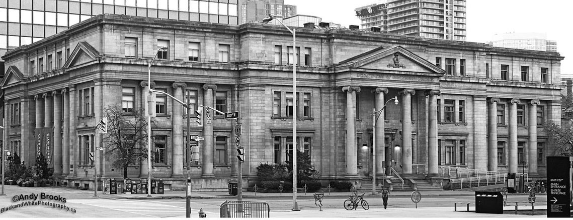 Large photo prints of Toronto