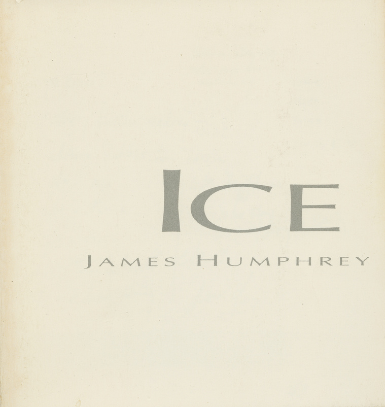 james humphrey, poet, new york, ice, poetry, book