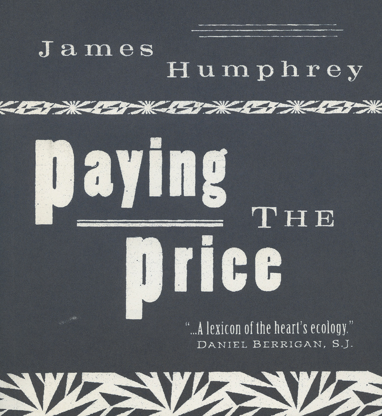 james humphrey, poet, new york, paying the price, poetry, book