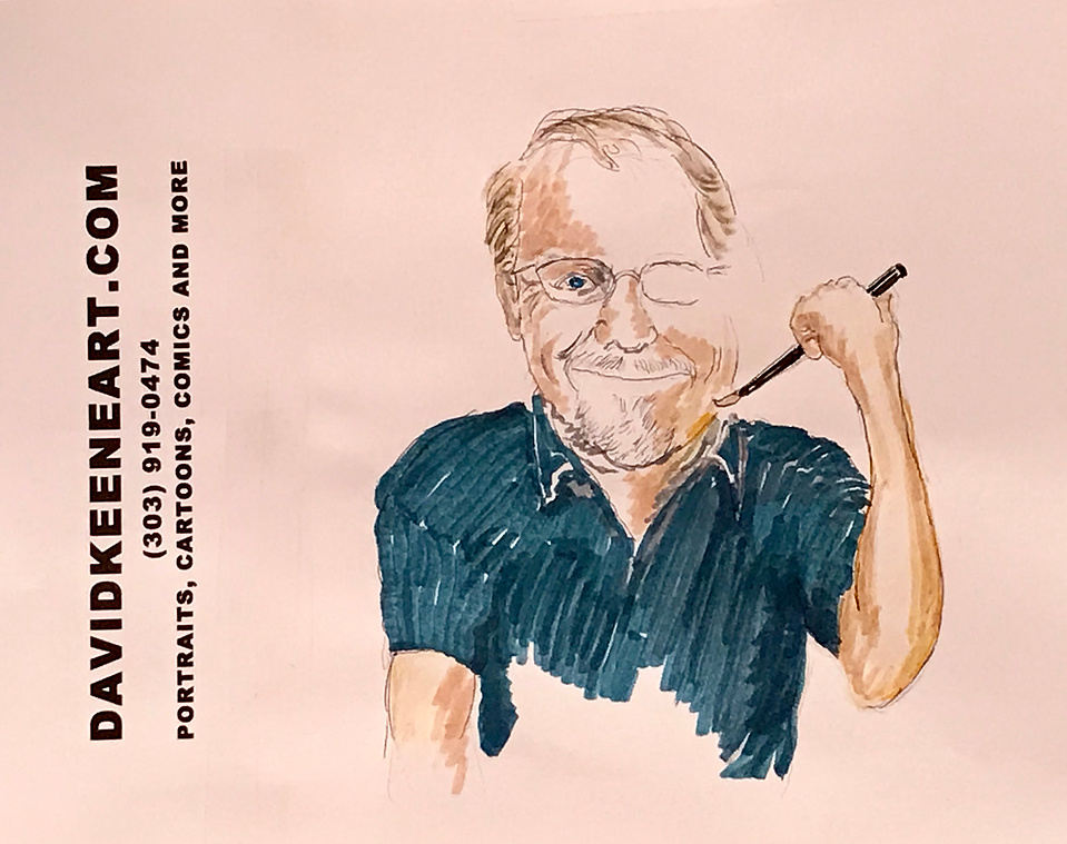 DAVID KEENE   Portraits*Sports Art*Political Comics*Political Cartoons