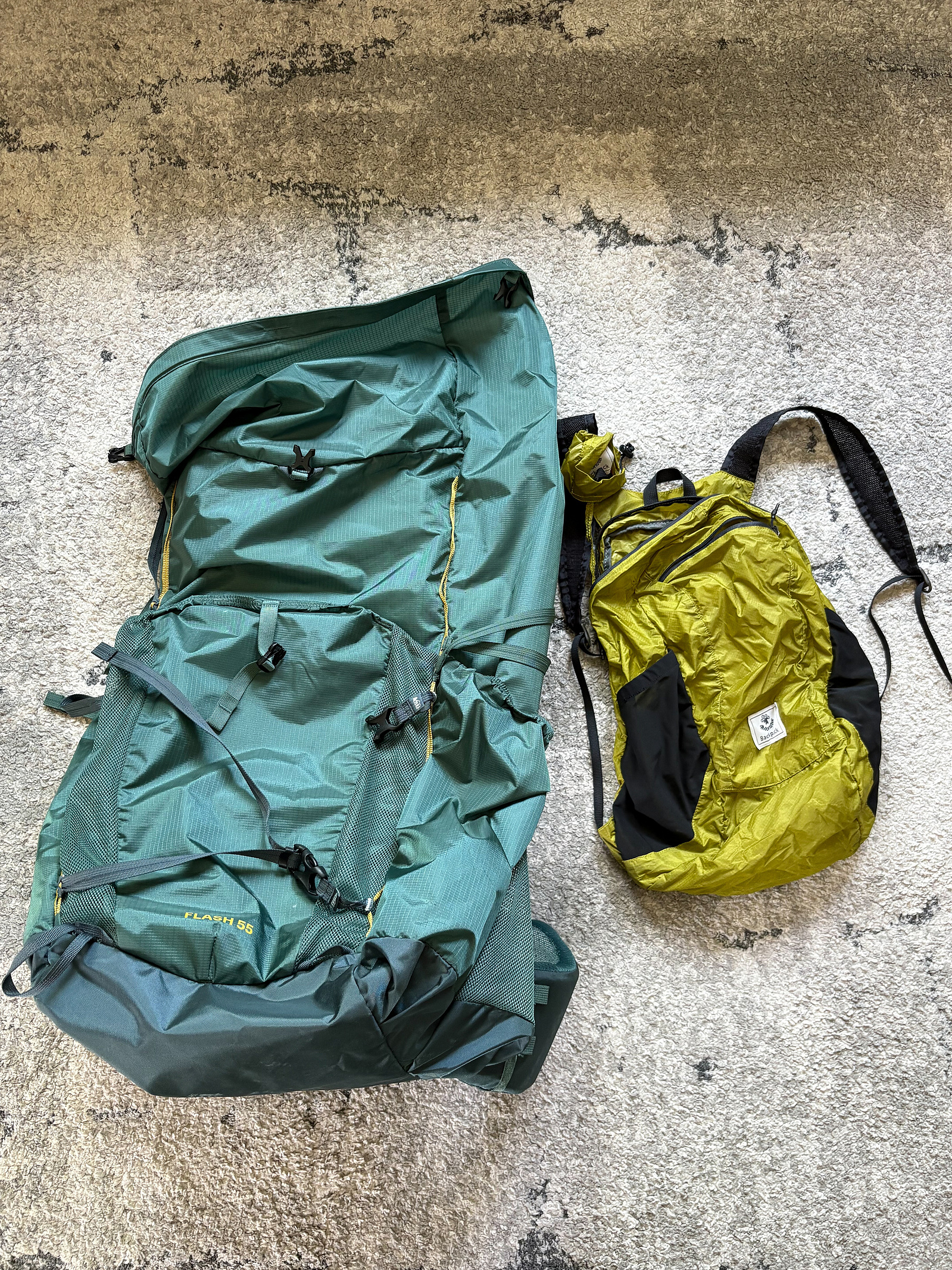 Backpack and Day Pack