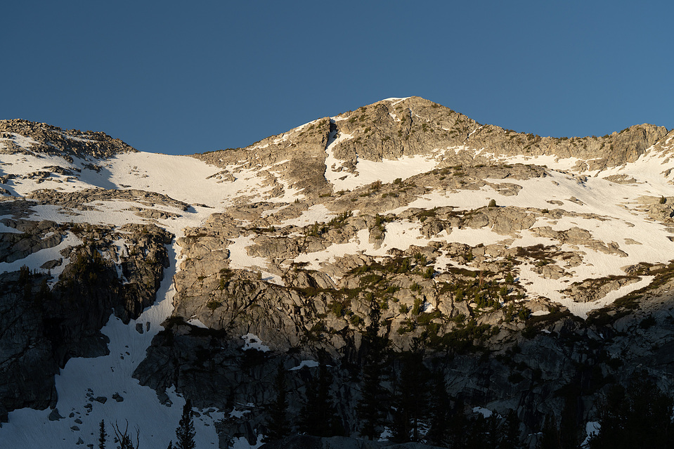 Sunrise above Granite Basin