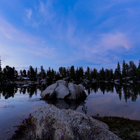 Sunrise over Grouse Lake