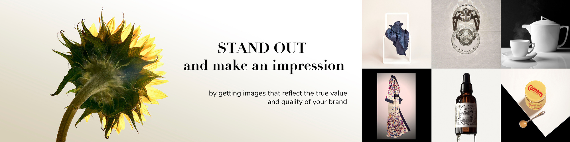 Stand out from the crowd and make an impression by getting beautiful product photography of your brand for your business website and social media.