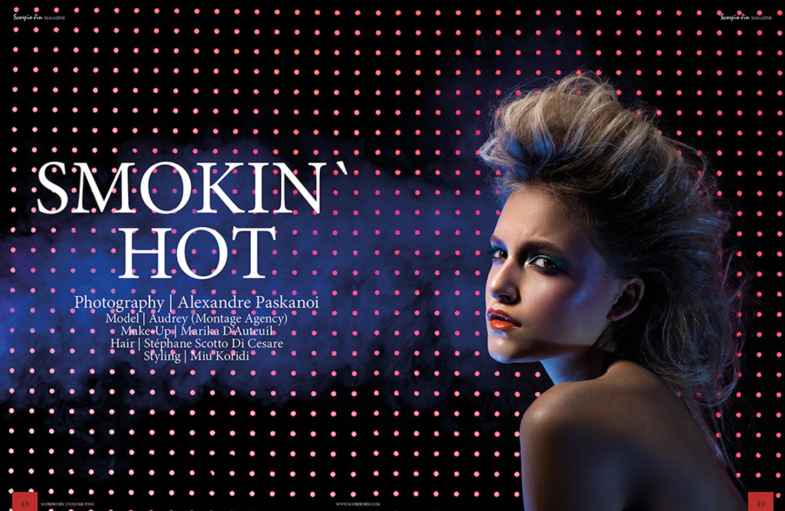 Fashion editorial Montreal studio photographer 