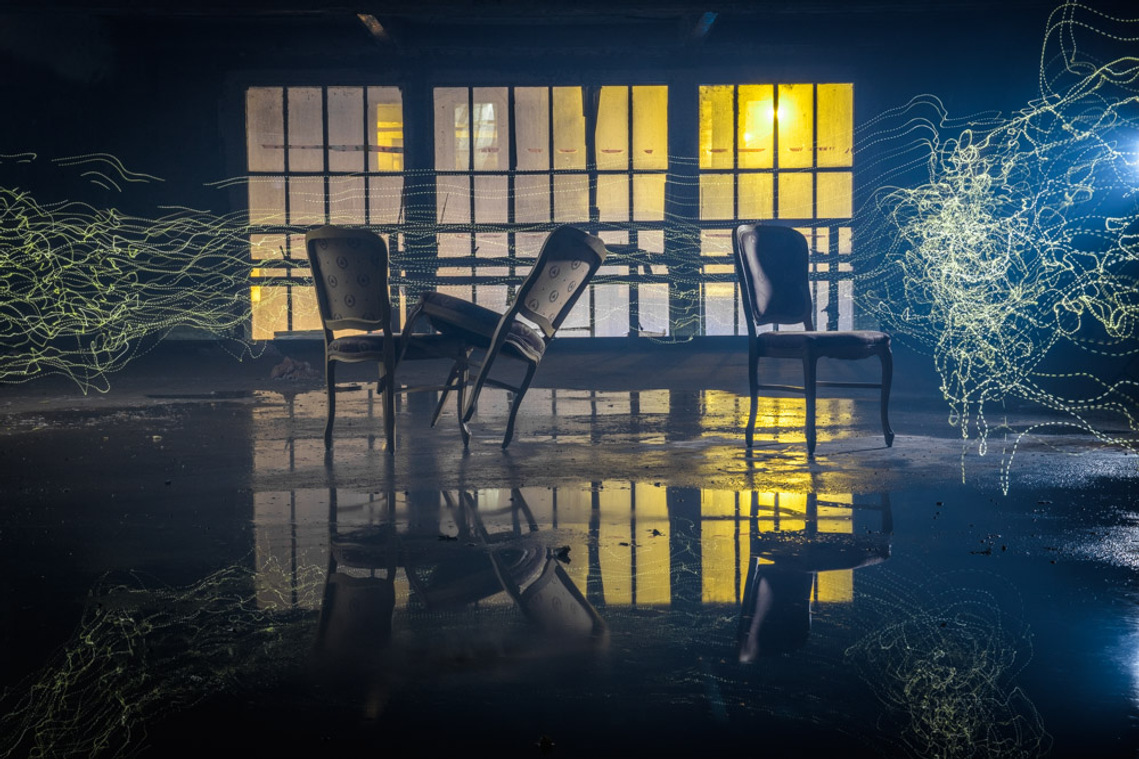 Conceptual art photography of Montreal 