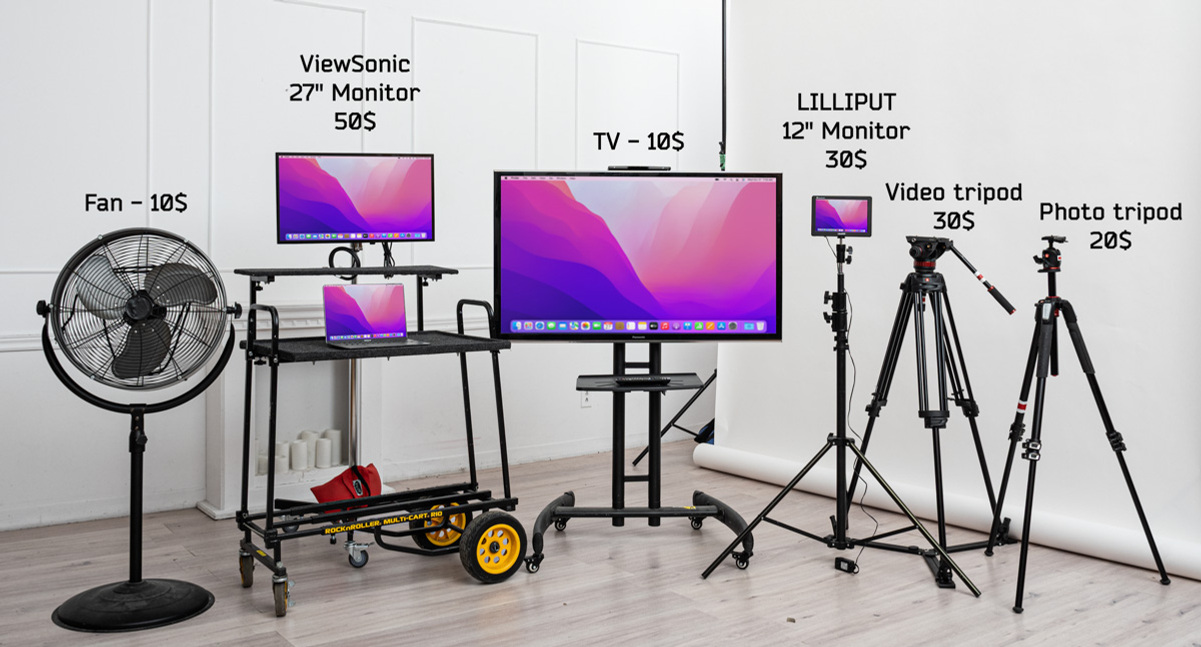 Montreal photo studio for photo and video production