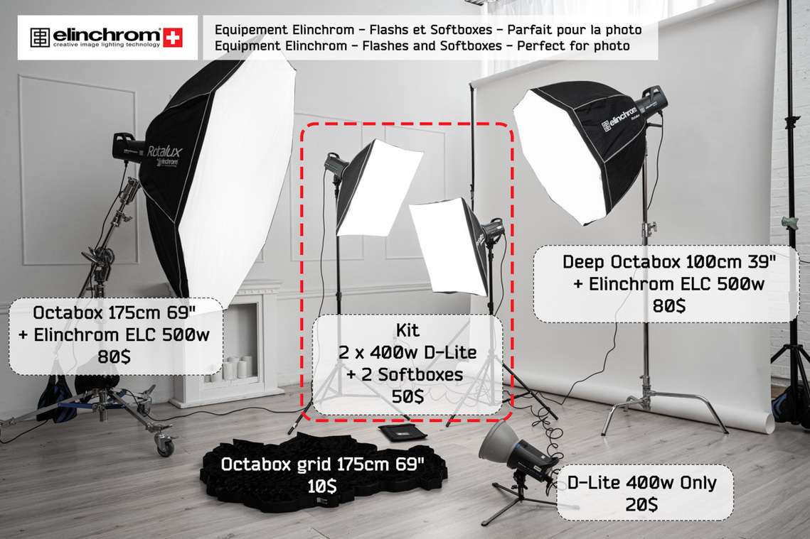 Photo equipment rental Montreal