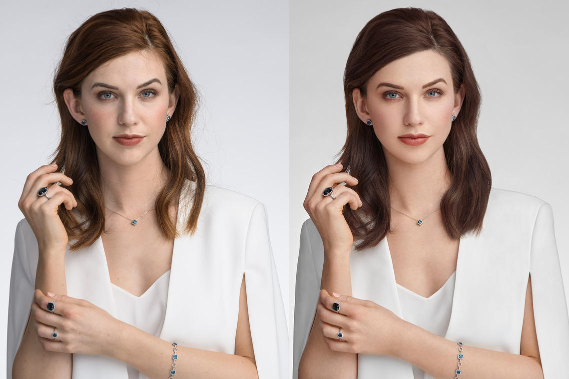 beauty High End Photo Retouching services Montreal