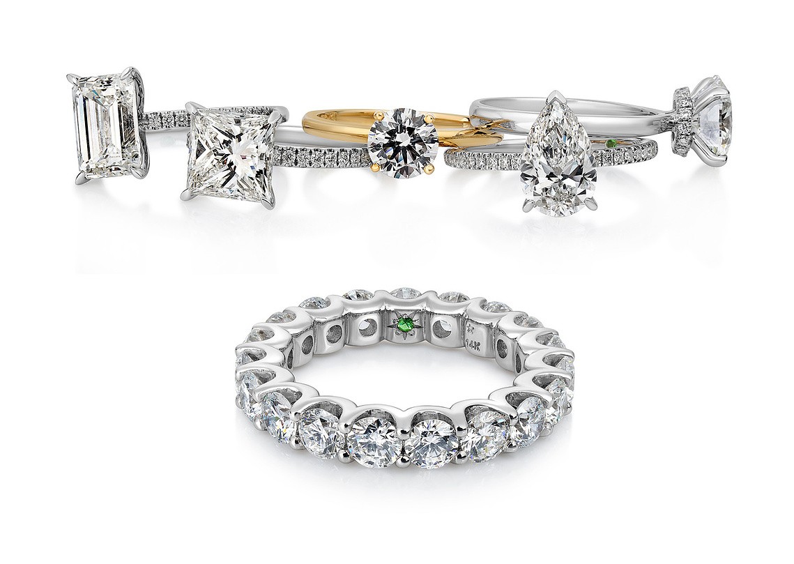 Studio for jewelry photography
