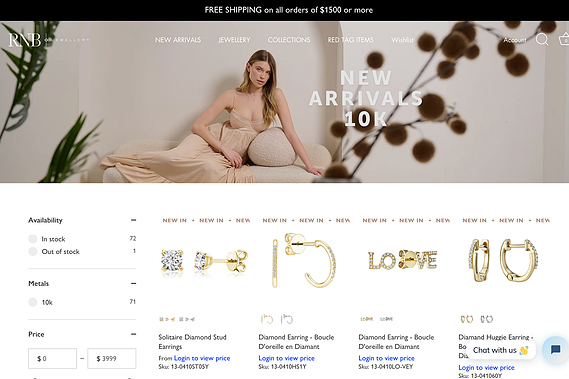 Commercial Jewellery Photographer from Montreal Quebec