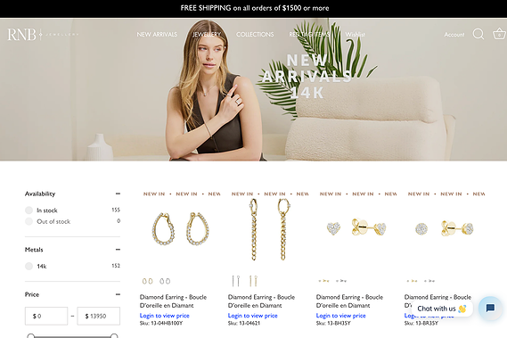 Jewellery photo and video production