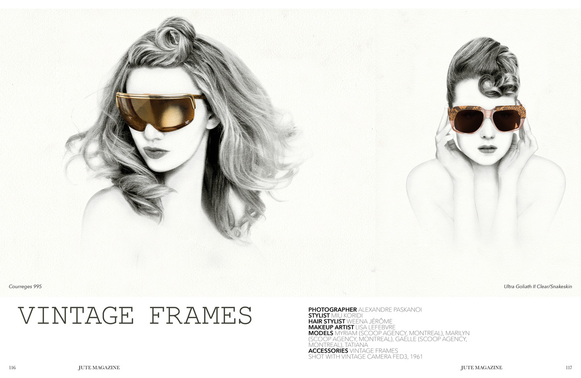 Vintage frames photographer Montreal 