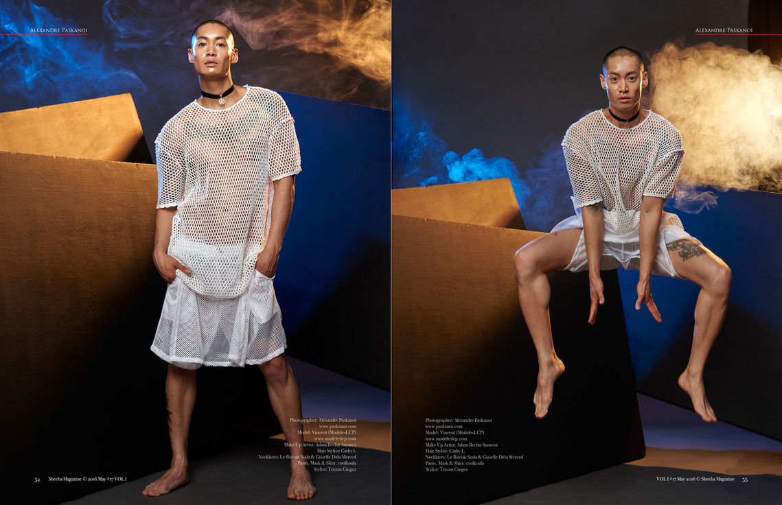 Fashion photographer studio Montreal
