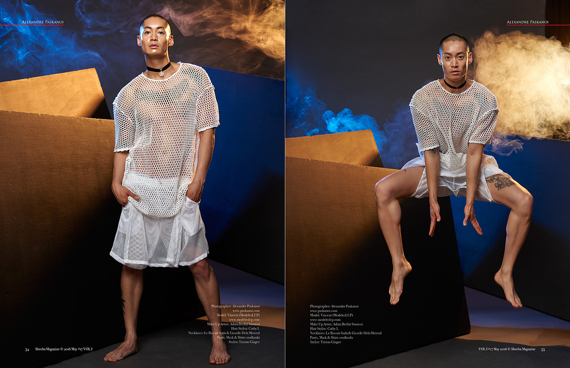 Fashion photographer studio Montreal