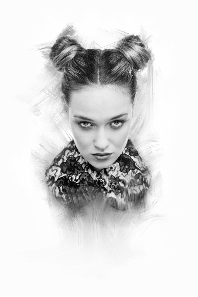 Art Editorial fashion photography studio in Montreal