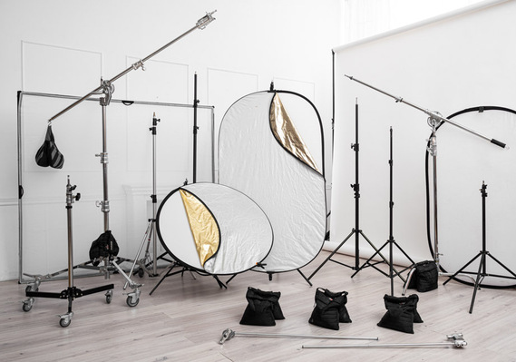 Photo studio for production 