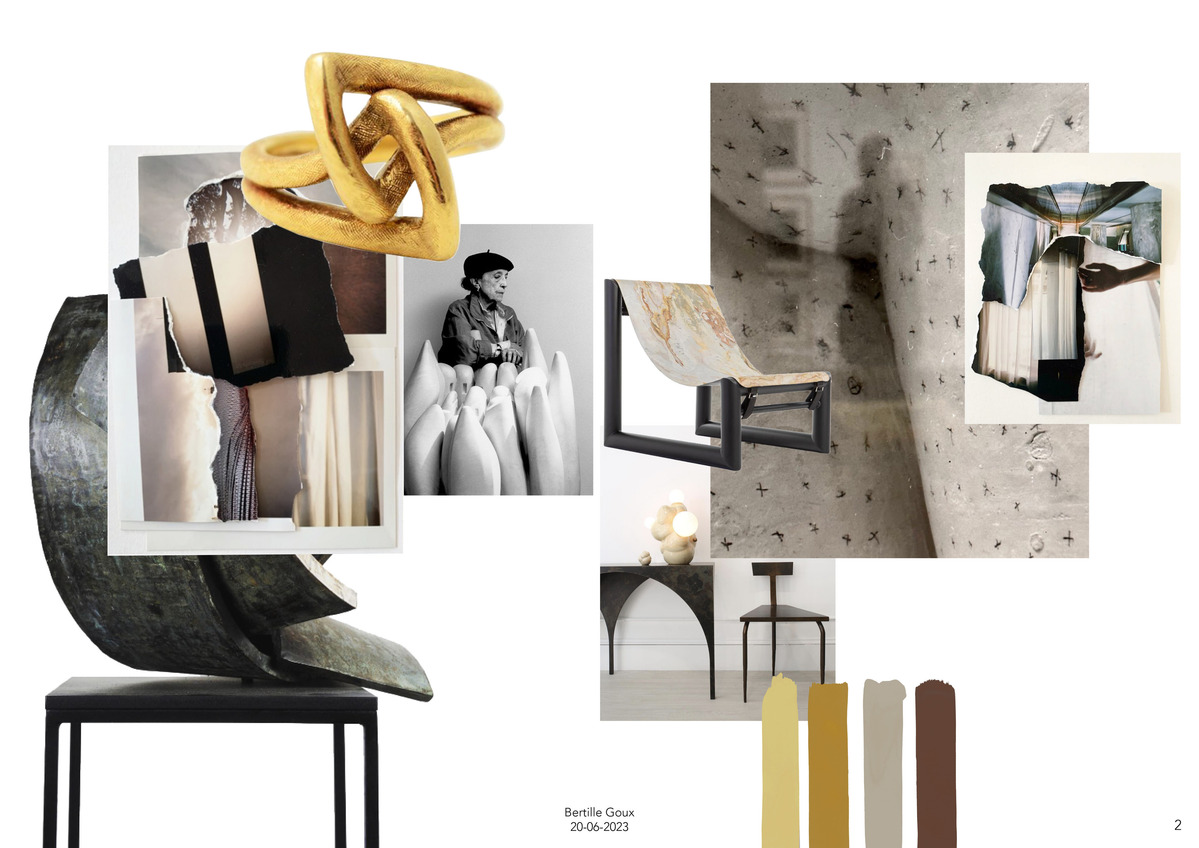 Edition n°10 - LE CABINET - Pointes et courbes
Moodboard