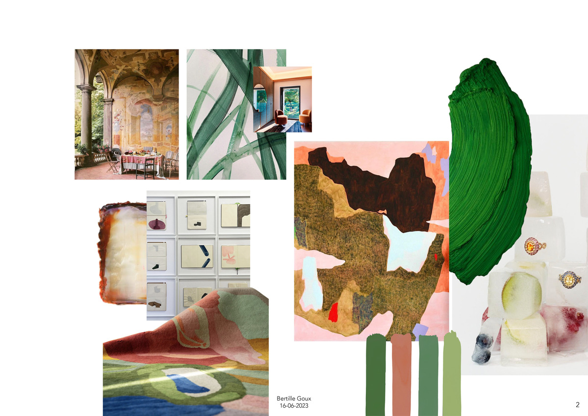 Edition n°9 - LE CABINET - Le printemps devient l'été
Moodboard