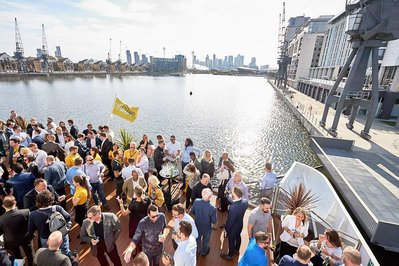 Sunborn Yacht Hotel event photography by Josh Caius, for business events.