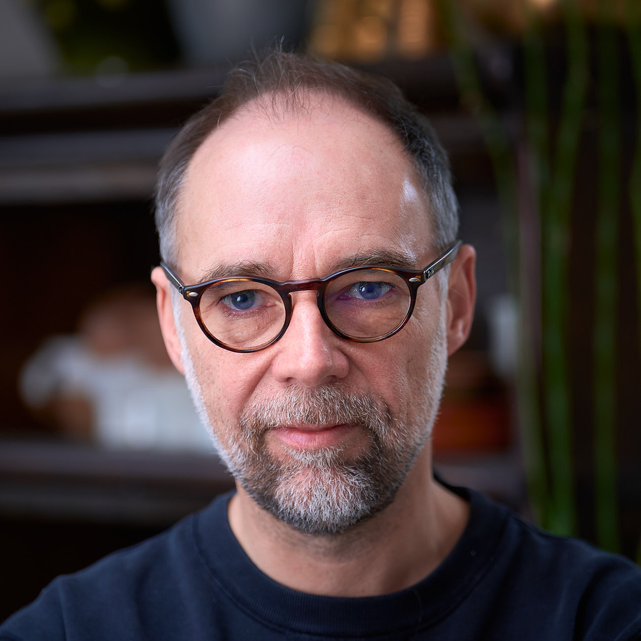 Headshot of co-managing director of a production company, photographed by Josh Caius