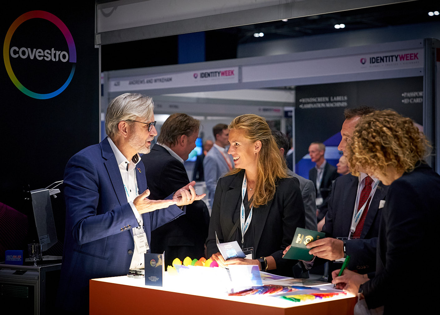 ExCel Centre trade show corporate event photography by Josh Caius, in a reportage style.