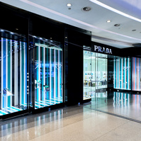 Luxury brand interiors and window display store photography by Josh Caius in White City, London