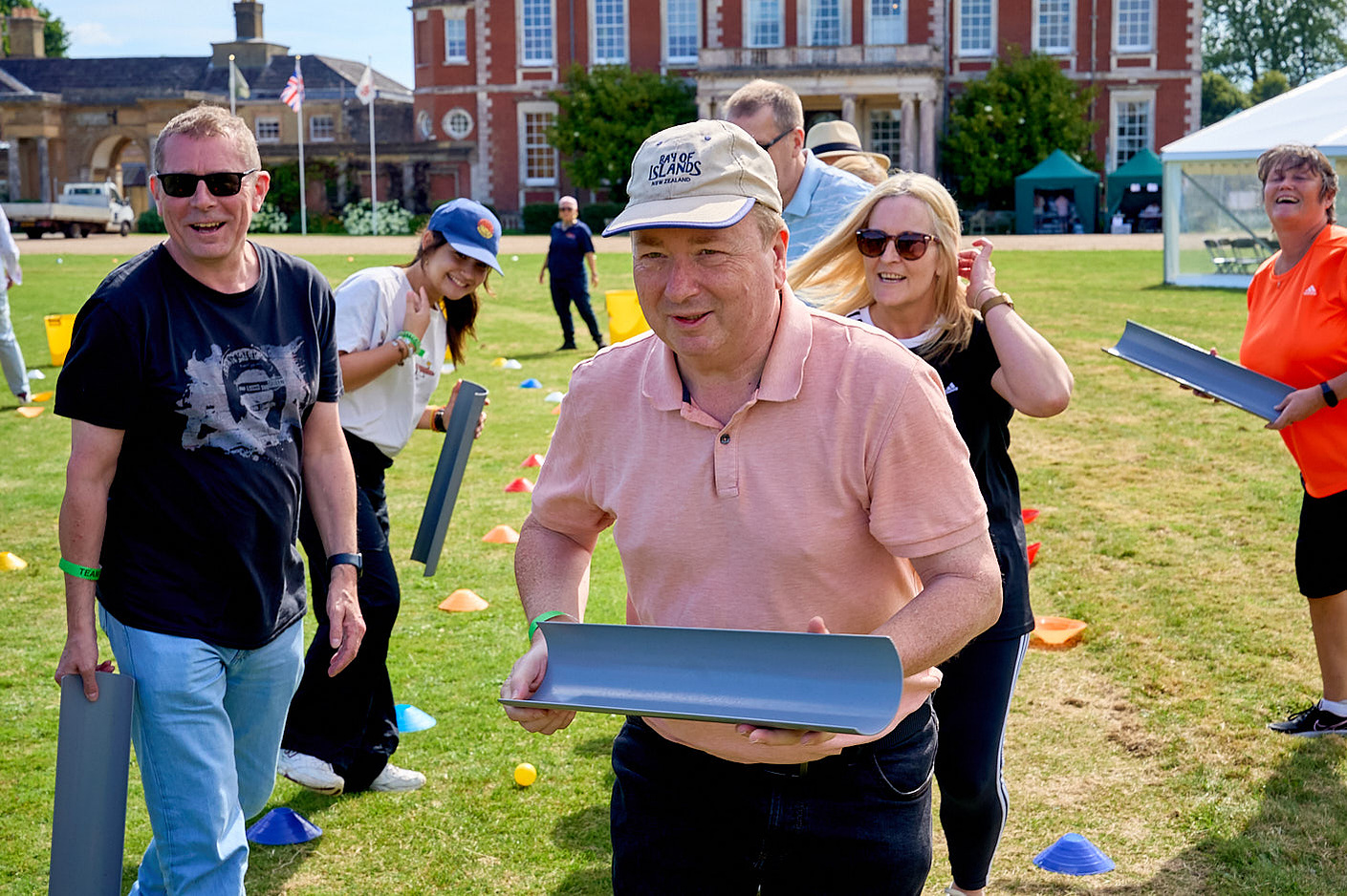 Activities for a work fun day with team building.