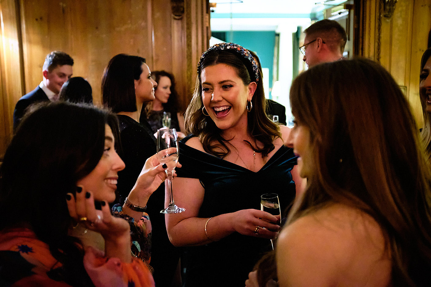 Corporate party photographer Josh Caius in London. Candid, fun photography for an award ceremony and gala celebration.