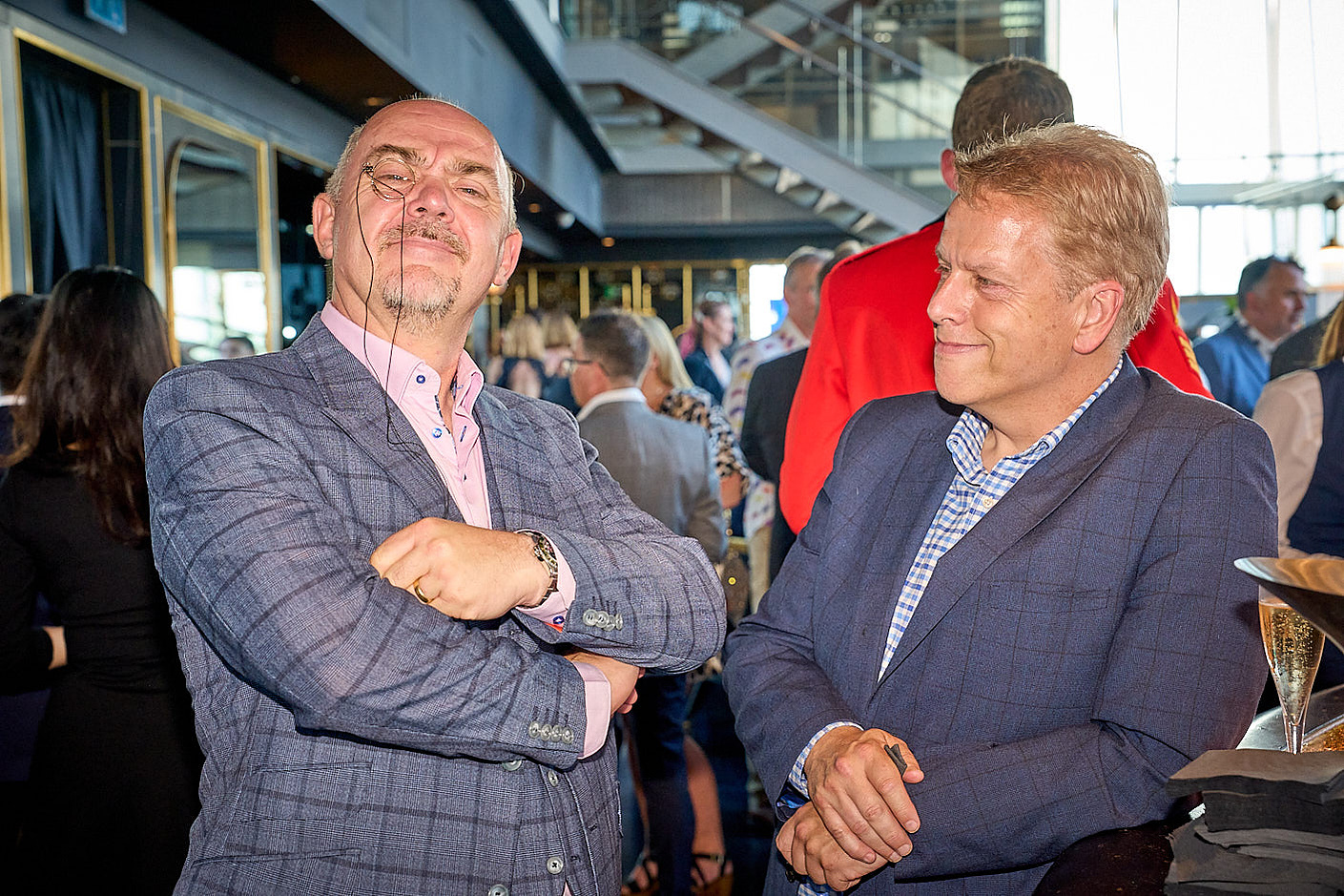 Photographs of the event at a corporate award ceremony by photographer Josh Caius.