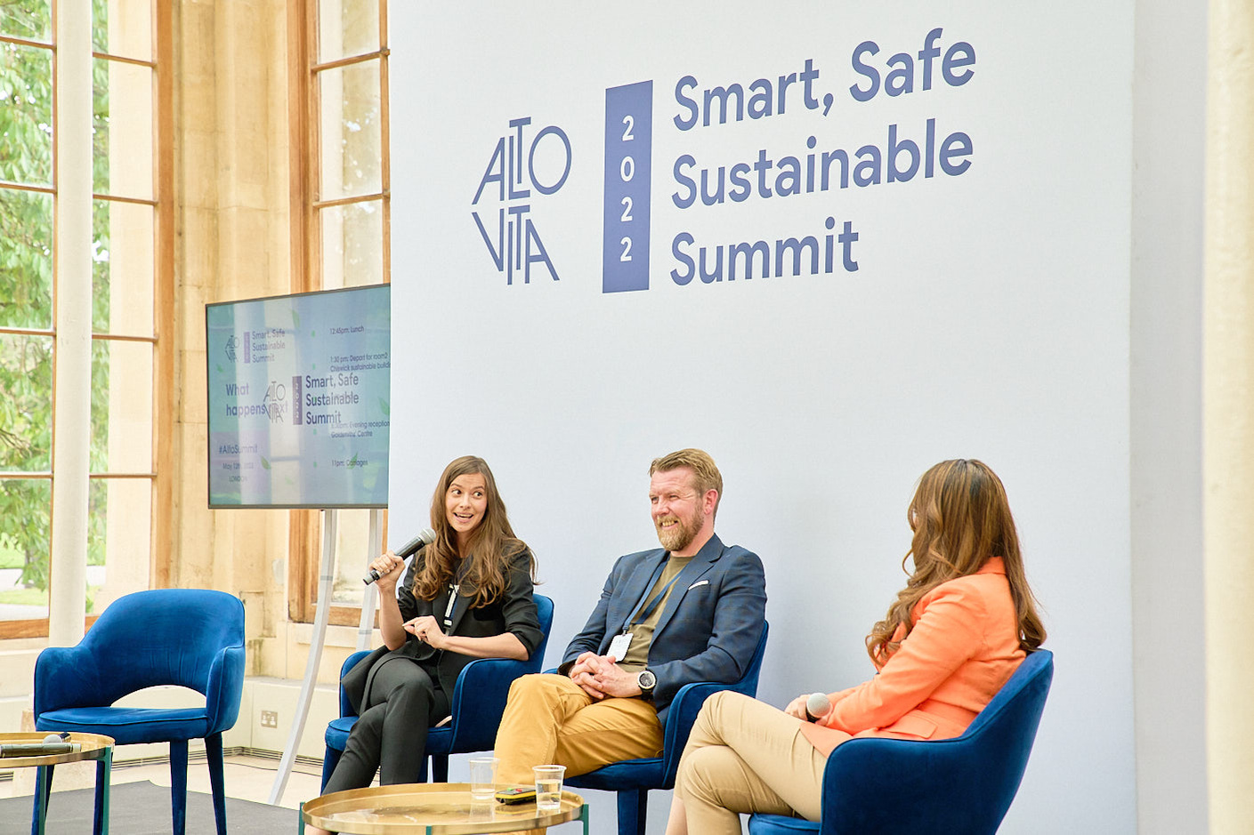 Smart, Safe, Sustainable Summit 2022 with Alto Vita, photographed by business event photographer Josh Caius
