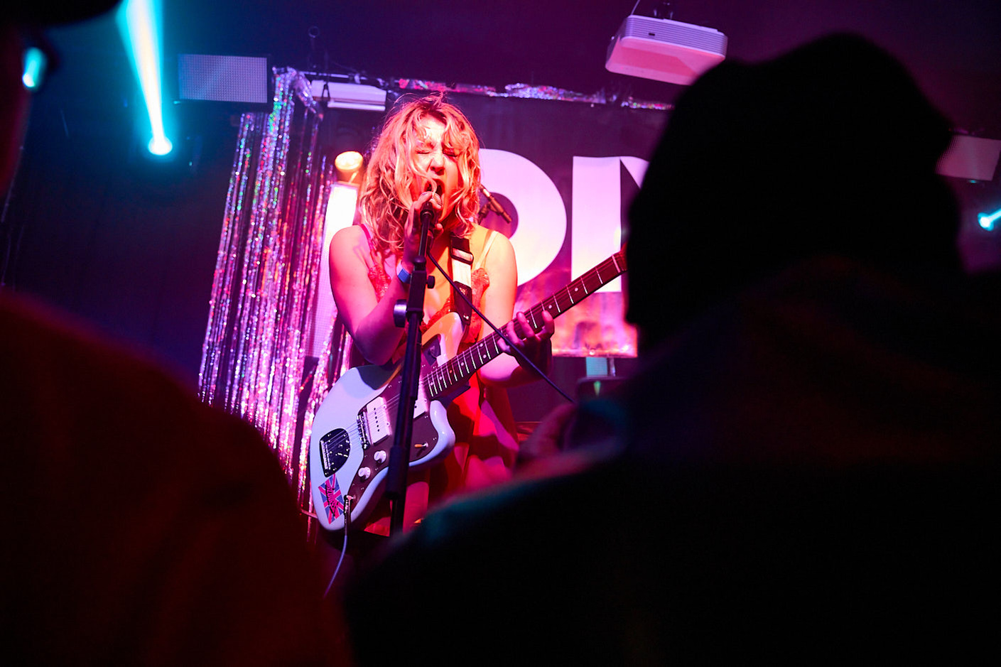 Lambrini Girls photographed at Colours Hoxton in London UK by Josh Caius