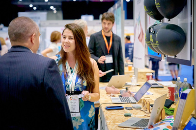 Josh Caius, event photographer for Excel Centre business to business trade shows in London.