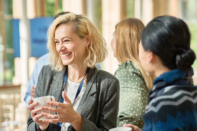 Photographer Josh Caius providing corporate photography services for a business summit at Nash Conservatory in Kew Gardens, London.