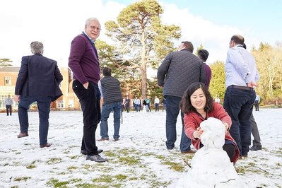Corporate team building exercise photography outdoors by Josh Caius