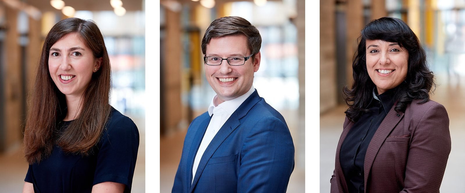 Professional headshot photography for a tech company in London.