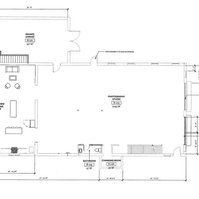 Overview of photo studio space available for daily rental with gear, lighting, grip, tethering station.