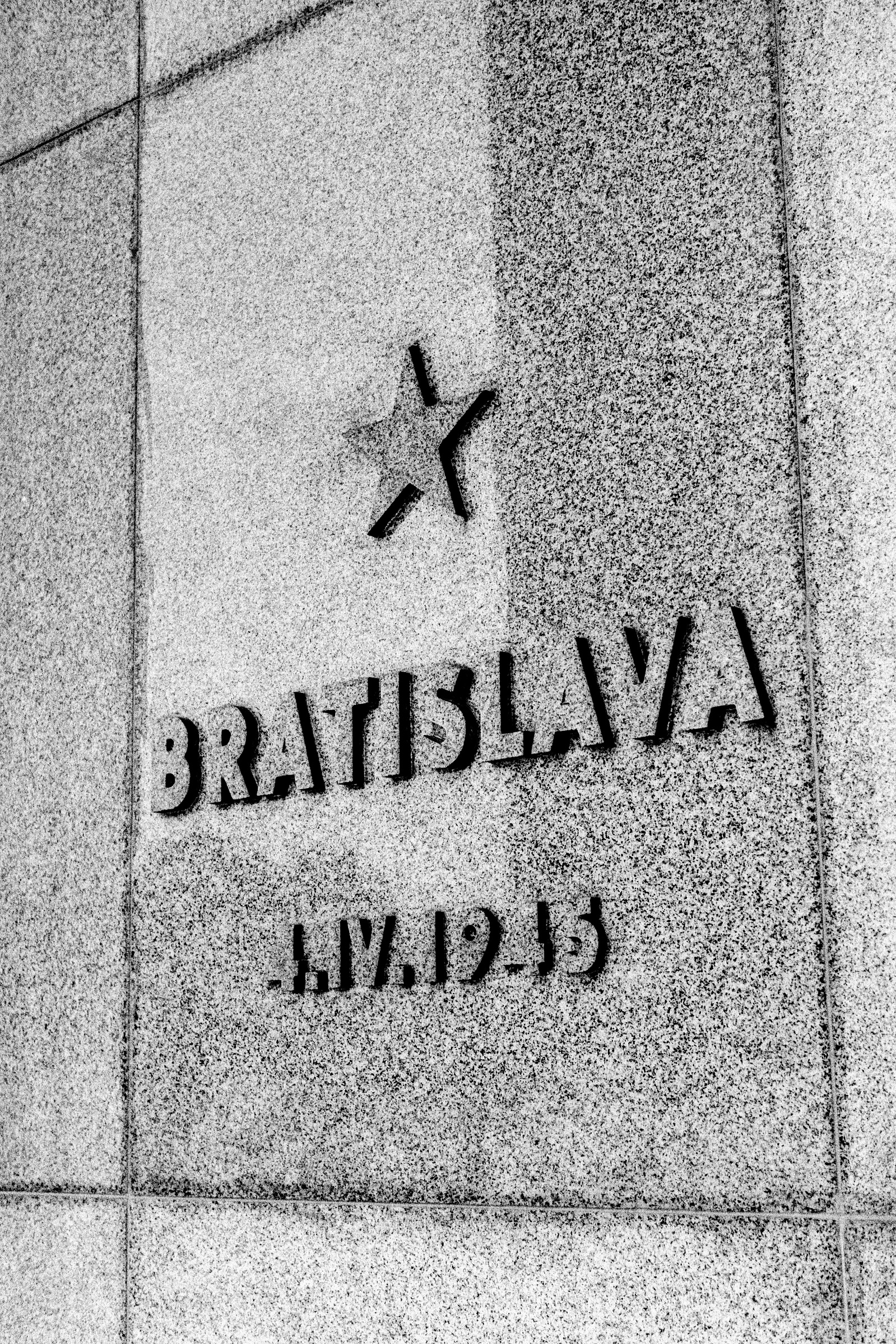Photograph by Matthew James Fleming from the Journal : Number 4 Samizdat. Taken with Ilford HP5 35mm film in Bratislava, Slovakia.