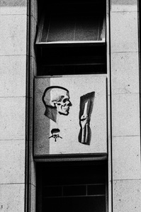 Photograph by Matthew James Fleming from the Journal : Number 4 Samizdat. Taken with Ilford HP5 35mm film in Bratislava, Slovakia.