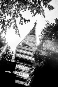 Photograph by Matthew James Fleming from the Journal : Number 4 Samizdat. Taken with Ilford HP5 35mm film in Bratislava, Slovakia.